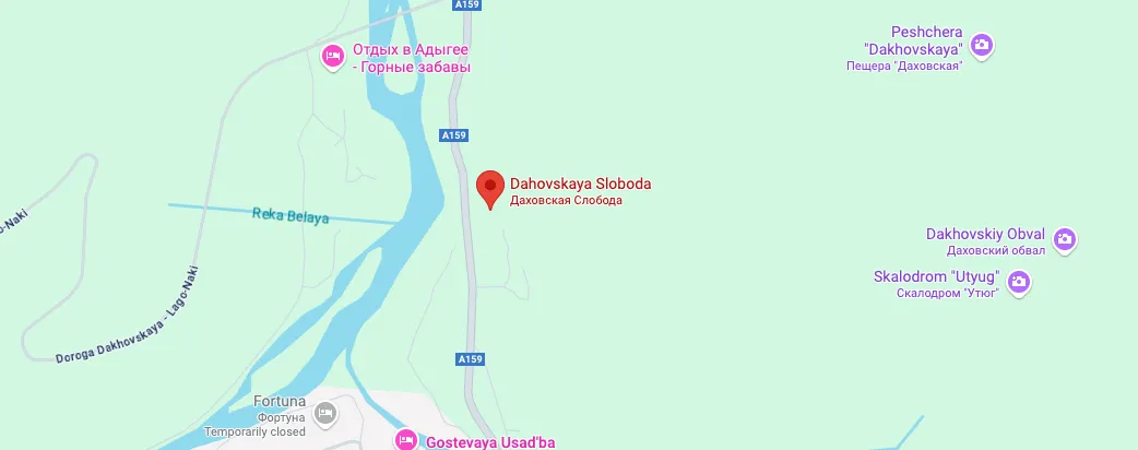 dakhovskaya-sloboda-resort map