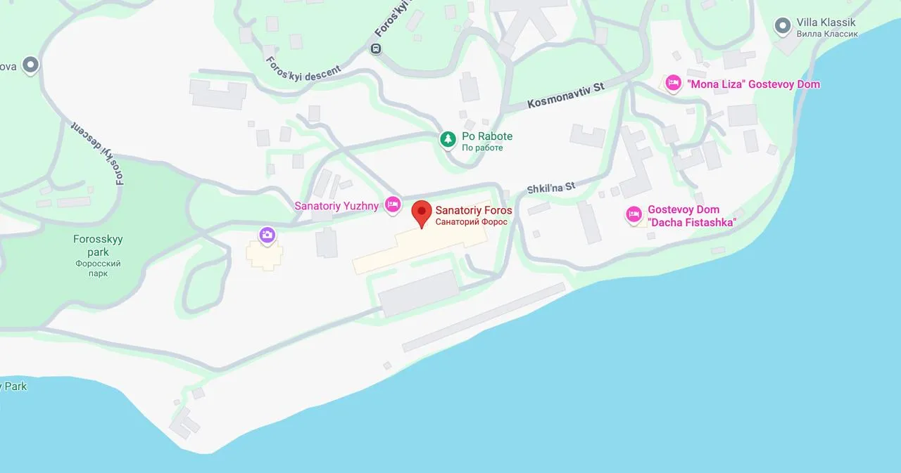foros-wellness-park-sanatorium map