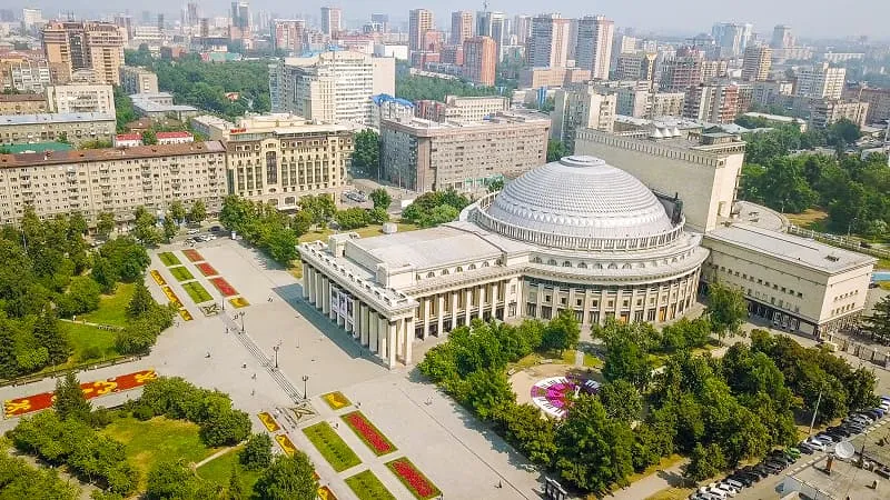 新西伯利亚红色大街